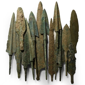 Luristan Bronze Arrowhead Group