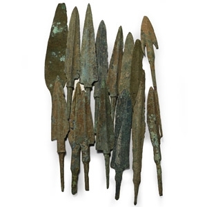 Luristan Bronze Arrowhead Group