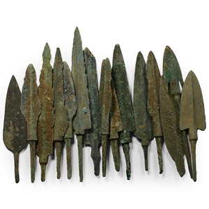 Luristan Bronze Arrowhead Group