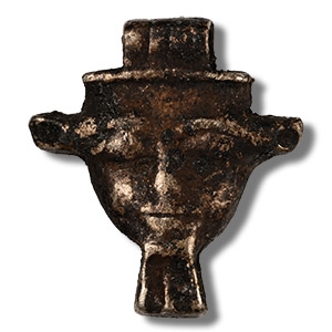 Egyptian Silver Hathor Amulet