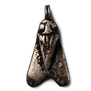 Egyptian Silver Fly Amulet