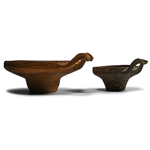 Bronze Age Single-Handled Cup Pair