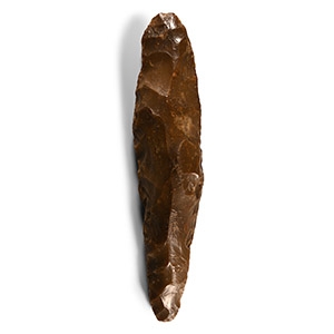 Large Stone Age Knapped Axe Blade