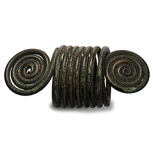 Bronze Age Double Spiral Ring