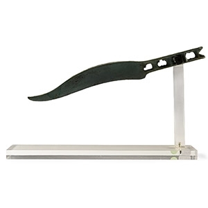 Bronze Age Knife with Perforated Hilt