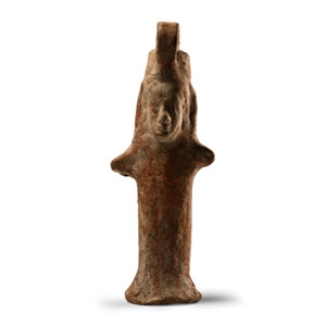 Greek Archaic Human-Faced Idol