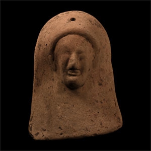 Greek Terracotta Female Protome