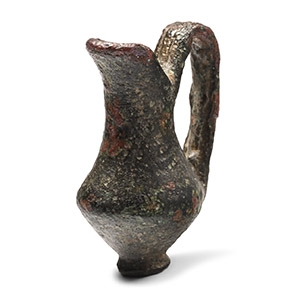 Greek Miniature Bronze Beaked Jug