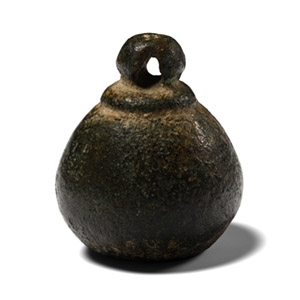 Roman Bronze Weight with Suspension Loop