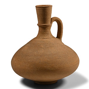 Gallo-Roman Squat Jug with Handle