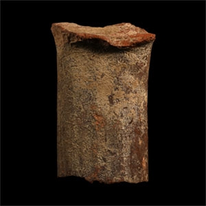 Roman Terracotta Fragment of a Handle