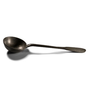 Lord Carnarvon Highclere Castle Pewter Ladle
