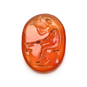 Roman Carnelian Intaglio with Vulcan