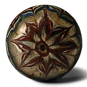 Polychrome Glass Bowl