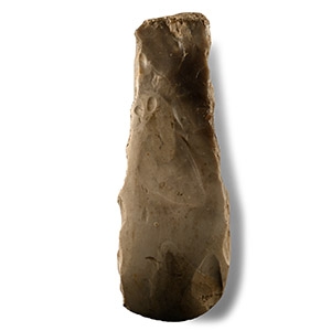Stone Age Thick-Butted Polished Axe Head