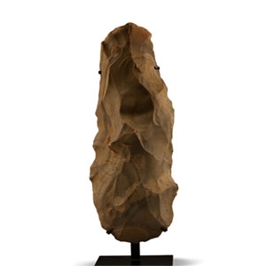 Stone Age Knapped Axe Head