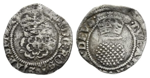 England. Stuart, James I AR Halfgroat.