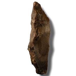 Stone Age Long French Gravettian Thick-Crested Blade