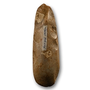 Stone Age Polished Flint French Axe Head