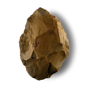 Stone Age British Museum Recorded English Flint Handaxe