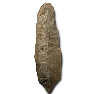 Stone Age Long Flint Blade from Spiennes