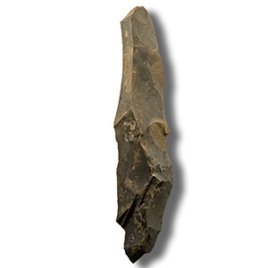 Stone Age Long Flint Blade from Spiennes