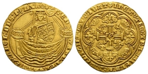 England. Plantagenet, Edward III AV Noble.