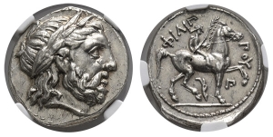Kingdom of Macedon, Philip II AR Tetradrachm.