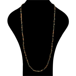 Egyptian Faience Mummy Bead Necklace
