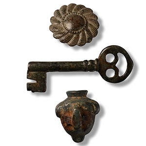 Post Medieval Bronze Artefact Group
