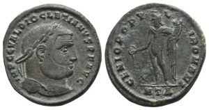 Diocletian BI Nummus.