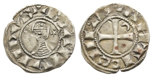 Crusaders. Bohémond III BI Denier.
