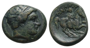 Kingdom of Macedon, Philip II AE Unit.