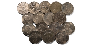 Group of Sixteen [16] Elizabeth II Commemorative Coins.