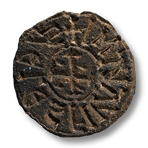 Medieval Personal Lead Seal Matrix of Ellis son of Altmus