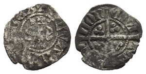 England. Plantagenet, Edward II AR Halfpenny.