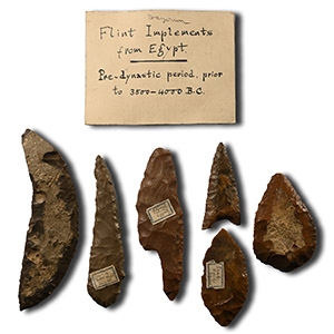 Egyptian Flint Tool Collection