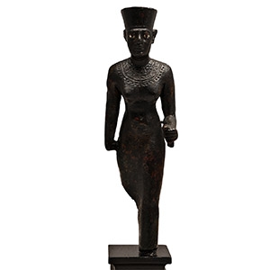 Egyptian Bronze Statue of Neith