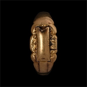 Civil War Period Gold Poison Ring