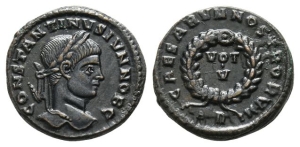 Constantine II, as Caesar BI Nummus.