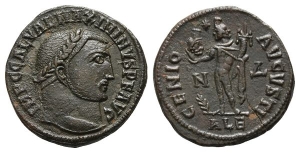 Maximinus II BI Nummus.