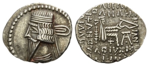 Kings of Parthia. Pakoros I AR Drachm.