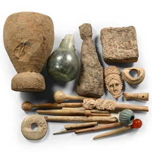 Roman Bone and Other Artefact Collection