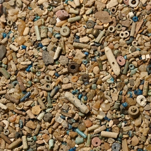 Egyptian Faience Beads and Other Fragments