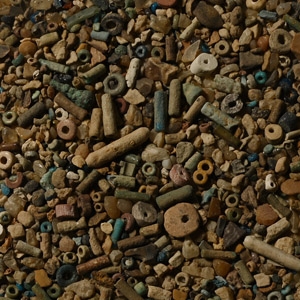 Egyptian Faience Beads and Other Fragments