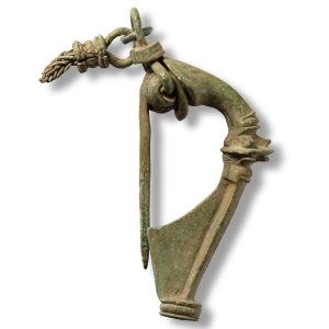 Romano-British Bronze Dolphin Brooch