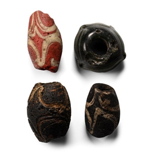 Anglo-Saxon Glass Bead Collection