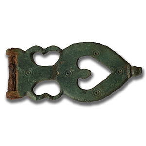 Romano-British Military Bronze Strap End