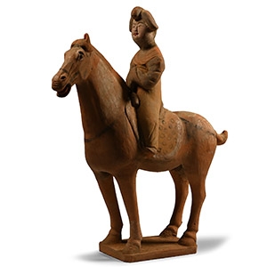 Chinese Tang Horse and Rider