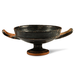 Greek Attic Black-Glazed Kylix